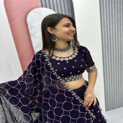 Fox Georgette Choli