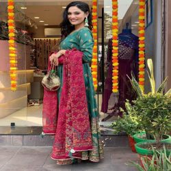 Peacock Mumtaz Dress
